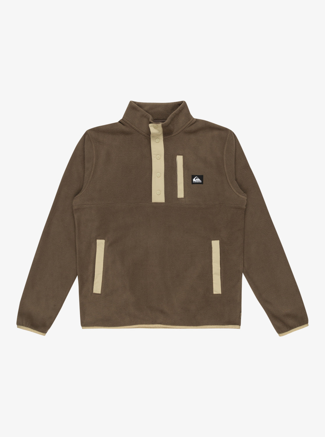 Quiksilver No Destination 2 Half-Zip Fleece - Canteen