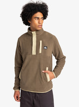 Quiksilver No Destination 2 Half-Zip Fleece - Canteen