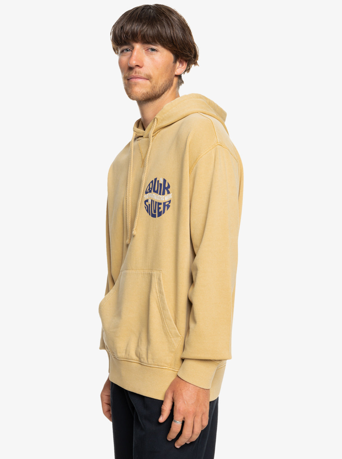 Quiksilver Garment Dye Hoodie - Fall Leaf