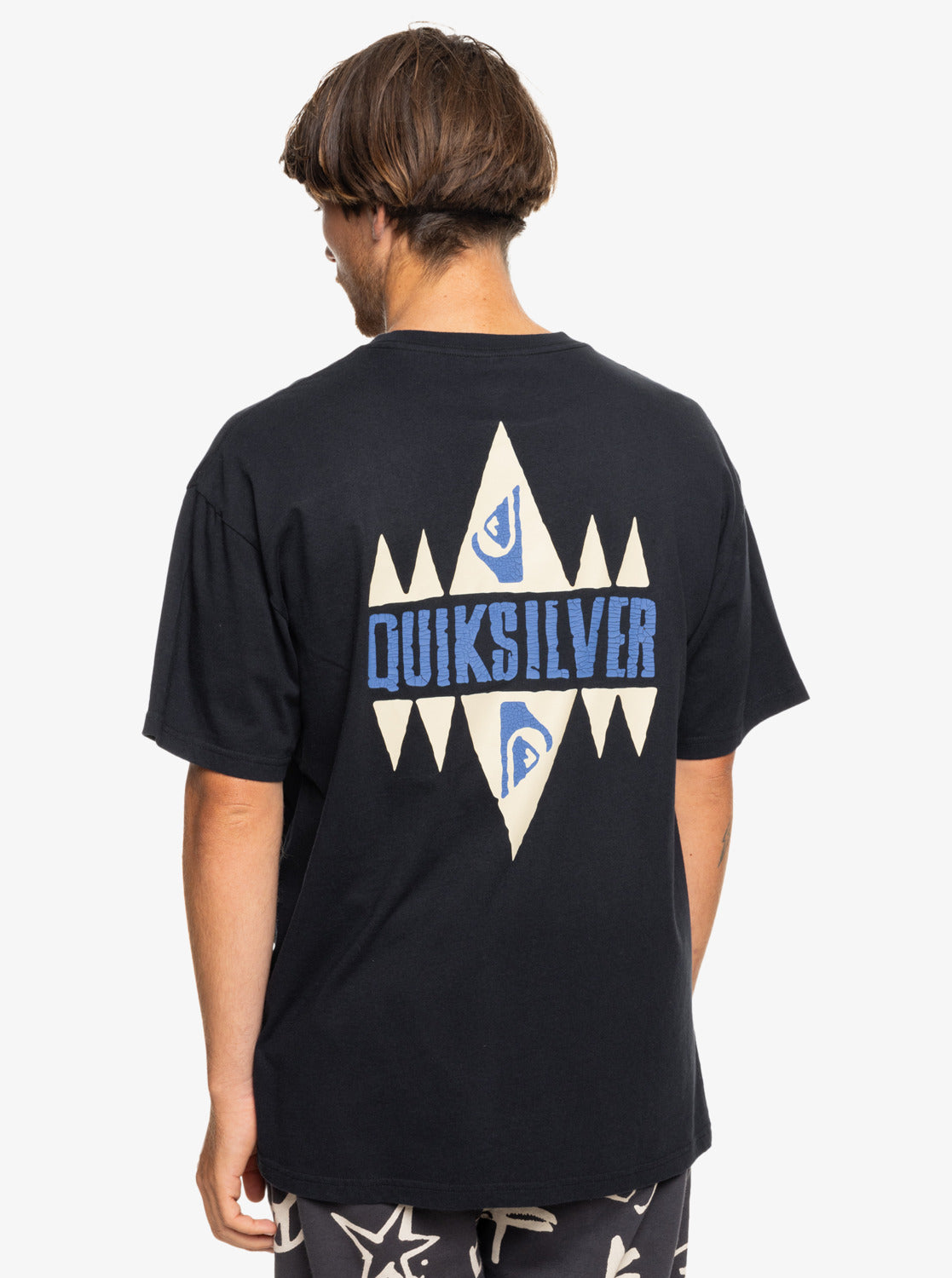 Quiksilver Geo Quik T-Shirt - Black