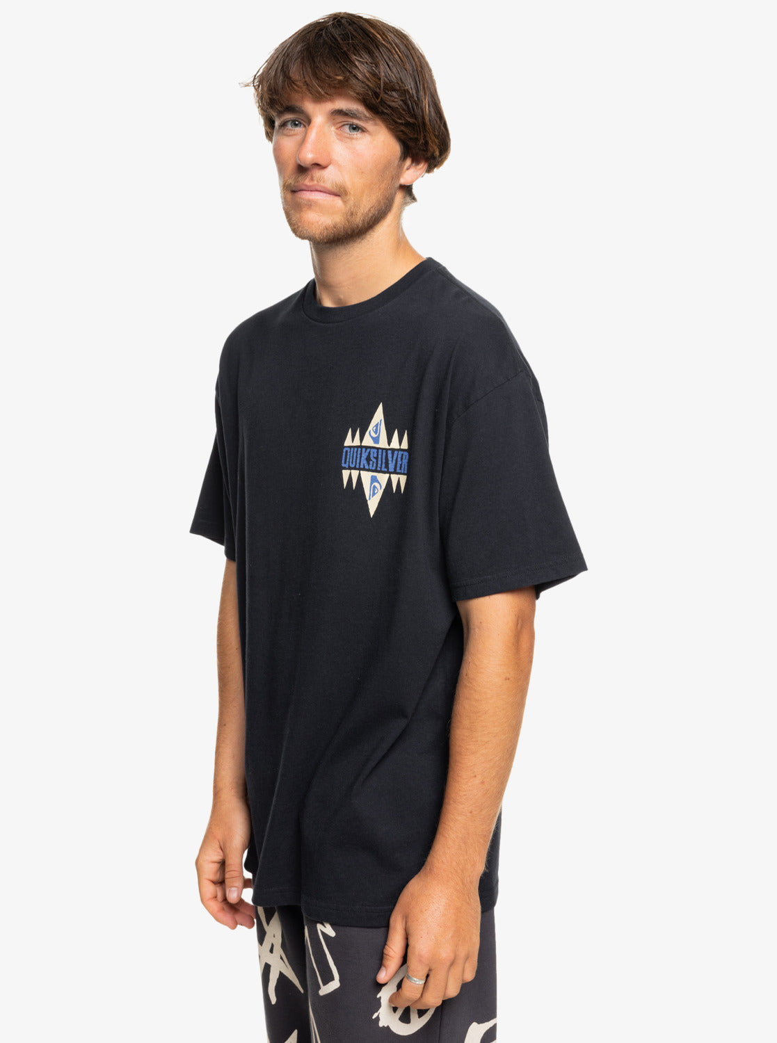 Quiksilver Geo Quik T-Shirt - Black