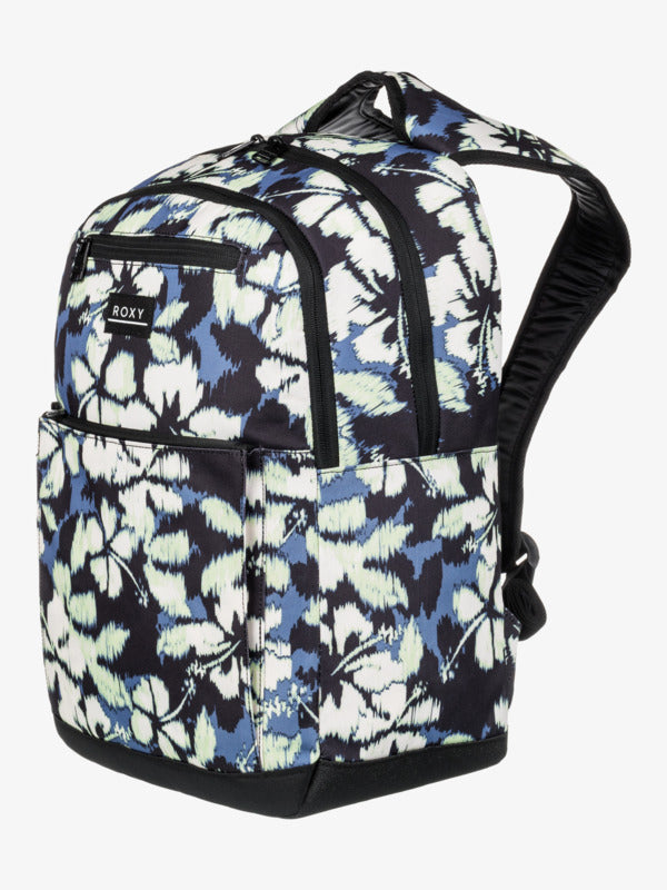 Roxy Here You Are Backpack - Wild Wind Hibiscus Mirage