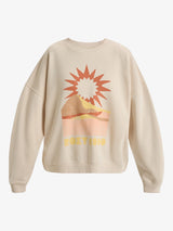 Roxy Lineup Sweatshirt - Parchment