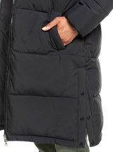 Roxy Test Of Time Hooded Puffer Jacket - Black