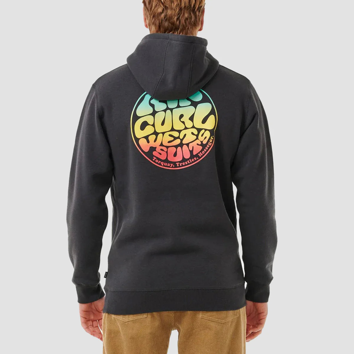 Rip Curl Wetsuit Icon Hoodie - Washed Black